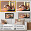 «Futuristic Golden Globe Architecture V», reproduction sur toile-1495965847-1495965846