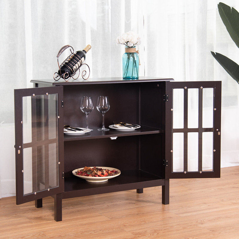 Buffet de 32 po de largeur, Brun