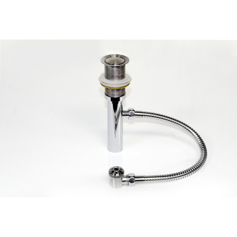 Houzer OD-10 Lavatory Pop-Up Drain Overflow Assembly for 1-1/2" or 1-5/8" Drain Openings