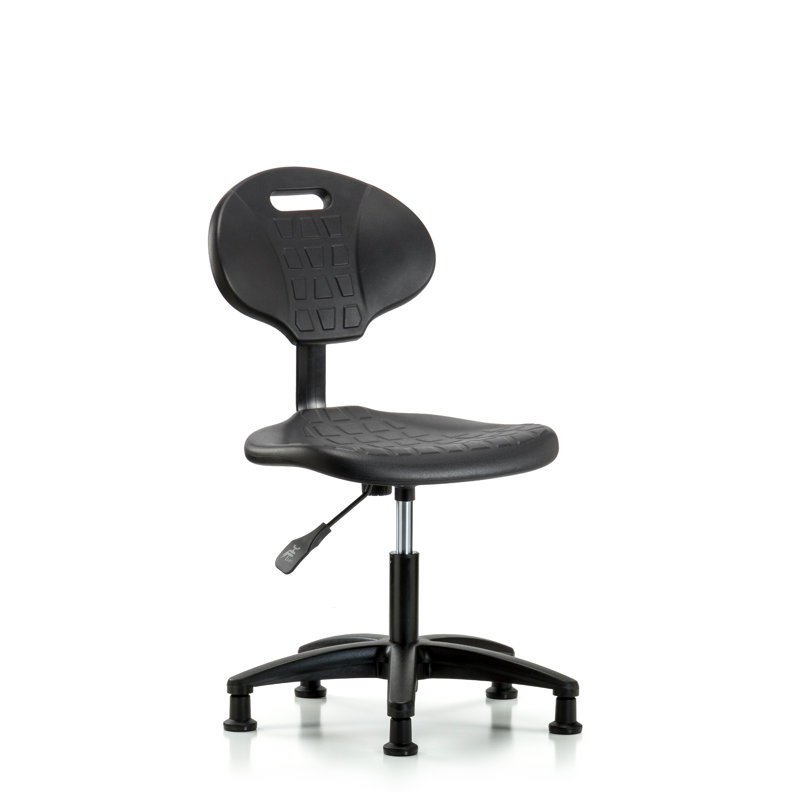 Chaise de travail Isadora, Noir, Black, Patins
