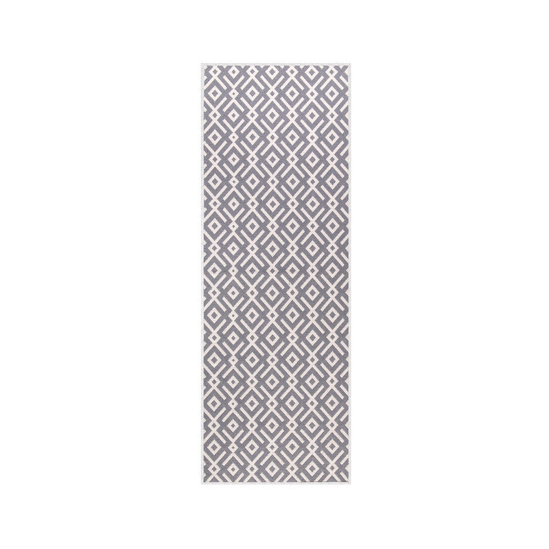 Tapis de cuisine antidérapant Dontrez, Gris