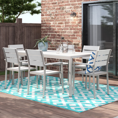 6 - Person Rectangular Patio Dining Set