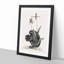 Black Squirrel by Mark Catesby - Picture Frame Painting Print-55686305-55686313
