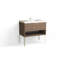 Modo 36" W Freestanding Single Bathroom Vanity with Dean Leg-2131032096-2101857659-2101857587