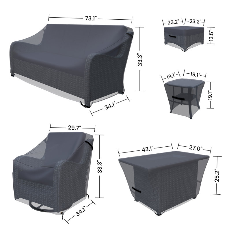 Housse pour canapé d'extérieur Cracraft