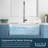 24 Inch White Fireclay Farmhouse Sink-24x 16 White Farm Sink for Small Kitchen and Laundry, Apron Front Porcelain Ceramic Sink Single Basin with Bottom Grid and Strainer Unique Design