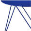 Table d'appoint à base géométrique bleue en métal-793365452