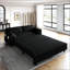 Queen Pull Out Sofa Bed,Convertible Sleeper Sofa with Side Storage, Multi-Functional Loveseat Bed-560007153