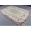 Grand tapis turc beige Oushak rétro pour salle à manger dans des tons neutres avec un motif complexe et une texture moelleuse pour des espaces confortables