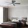 132.1cm 5 - Blade LED Ceiling Fan with Remote Control and Light Kit Included