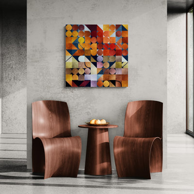 Color Mosaic - Fine Art Giclee Print on Gallery Wrapped Canvas