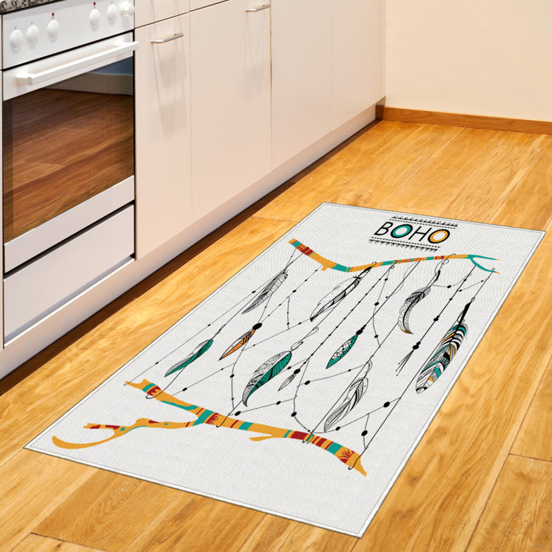 Tapis décoratif Tribal, Rectangle— 4 pi x 5 pi 8 po