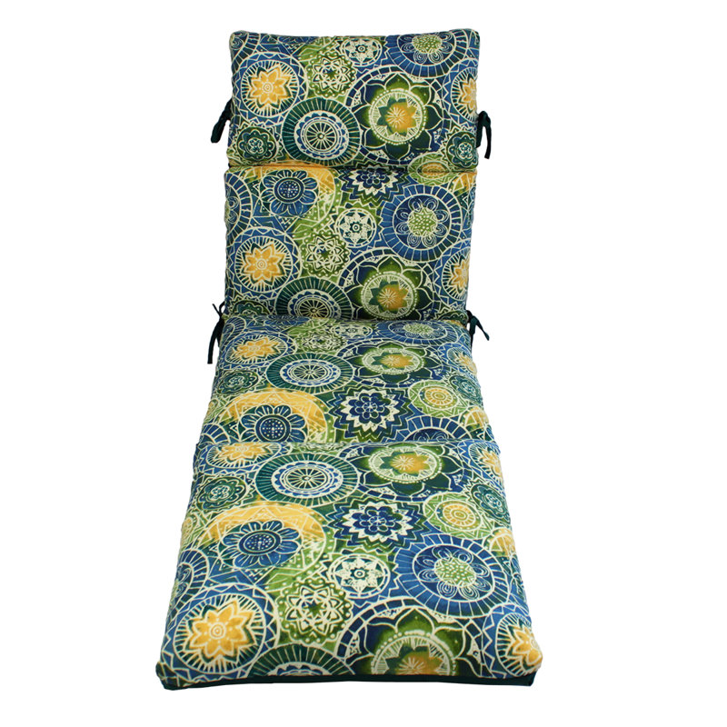 Coussin de chaise longue d'extérieur en Sunbrella