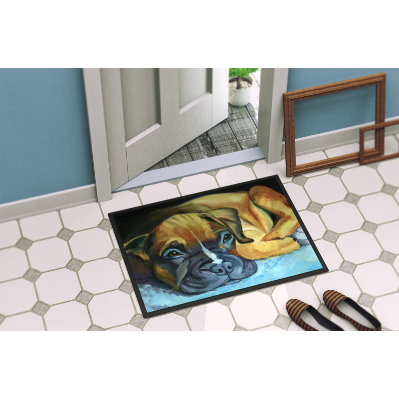 Wheelersburg Non-Slip Outdoor Doormat, Rectangle 2' x 3'
