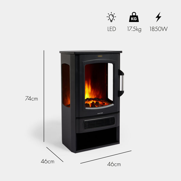 VonHaus 46.2cm W Electric Stove | Wayfair.co.uk