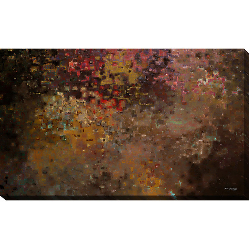 « elemental », reproduction d’art, H 28 po x l 48 po x P 1,5 po, Toile tendue