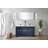 Lafarre 60 in W x 20 in D Double Bath Vanity and Gun Metal Faucet Set-113056873-104786647