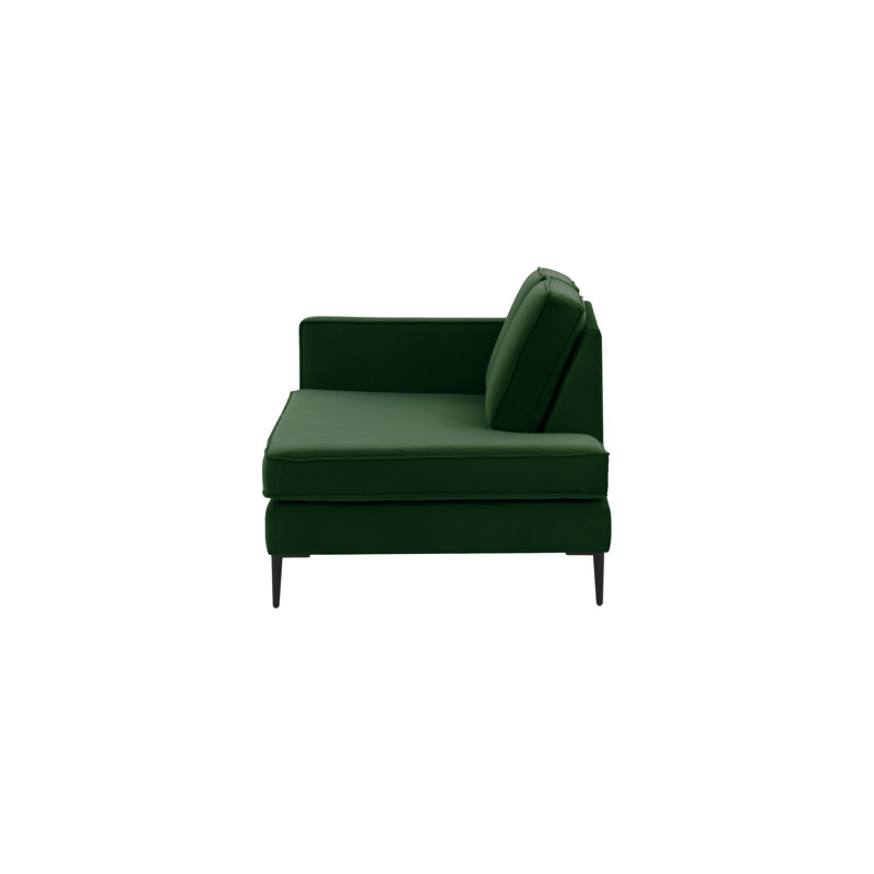 Breana Upholstered UK Single - DE 90 X 190 Cm, Dark Green