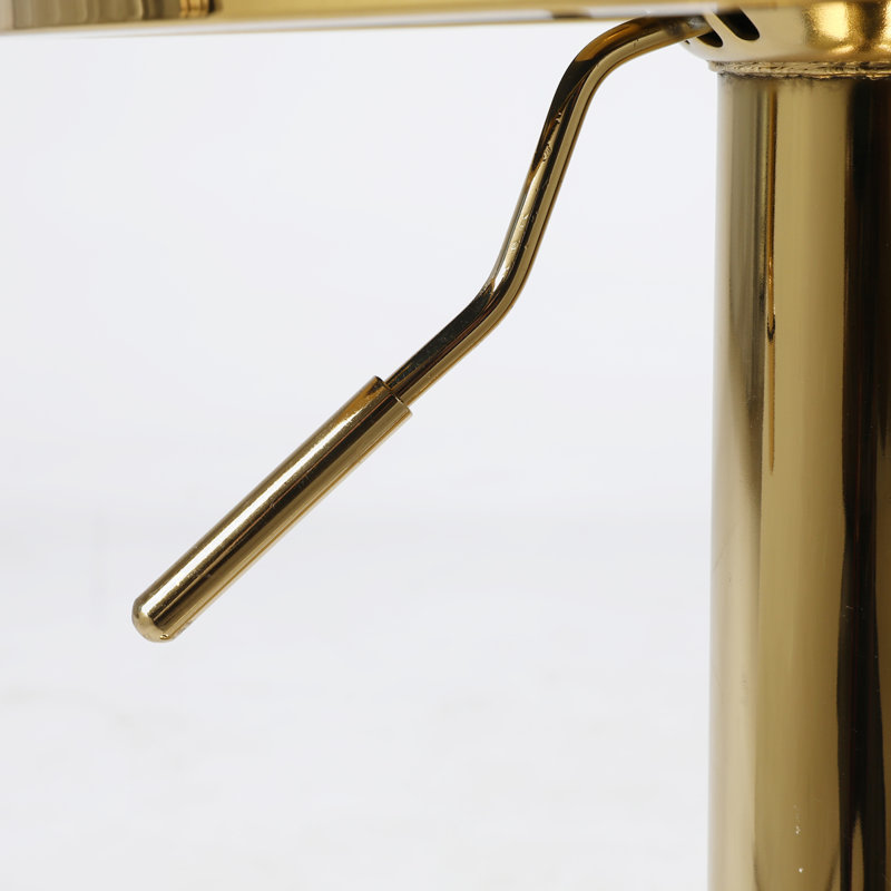 Tabouret pivotant à hauteur réglable, Bleu clair