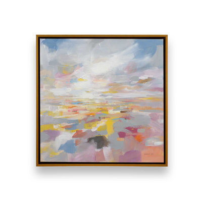 Dreamy Evening Abstract Canvas Print