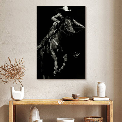 Lelar Scratchboard Rodeo IV