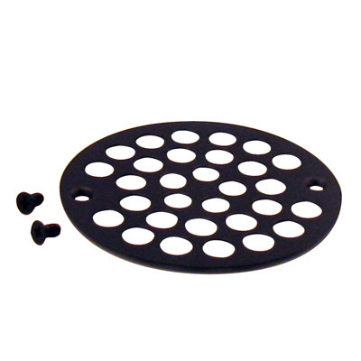 4-1/4" OD Brass Shower Strainer Grid Drain Cover