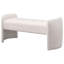 Banc d'appoint en velours Joshua