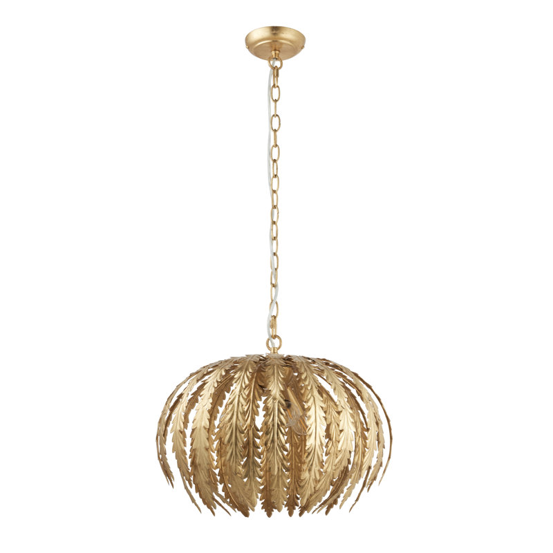 Jalynn 3 - Light Unique/Statement Pendant, Gold