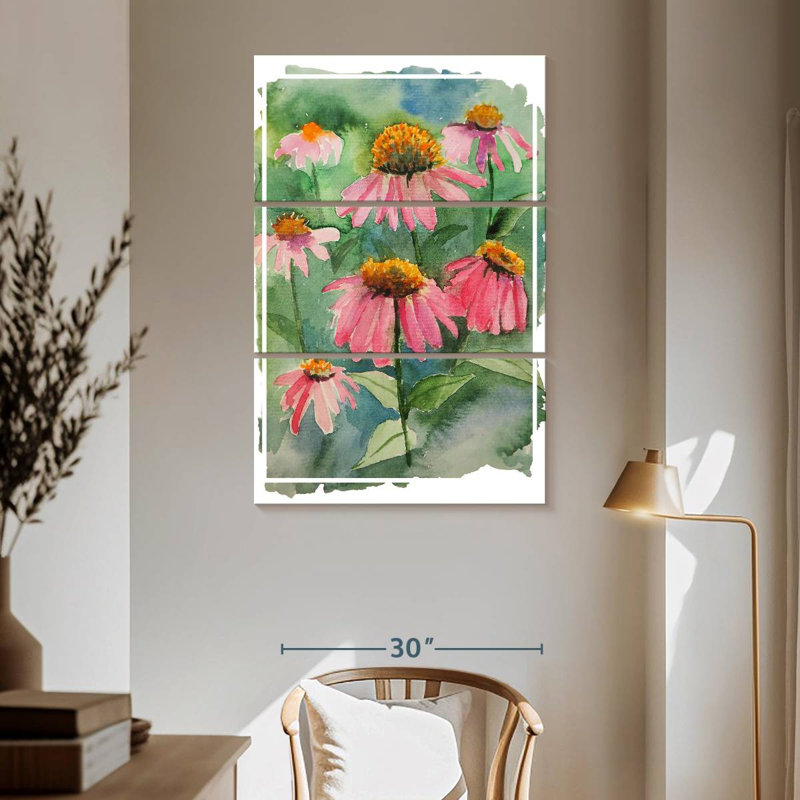 Harnek Coneflower Garden, H 65 po x l 42 po