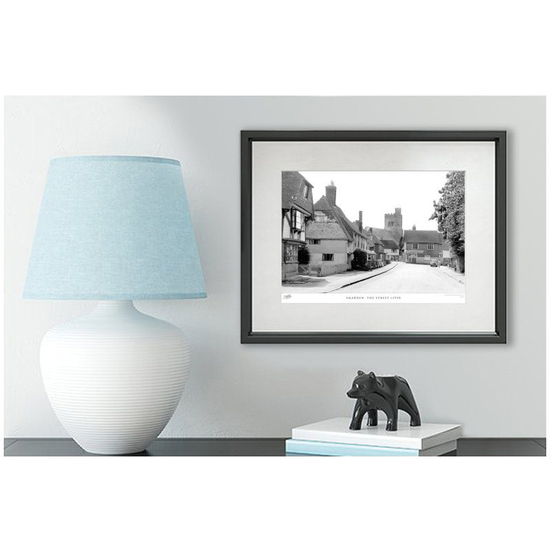 Smarden, The Street C1950 by Francis Frith - Single Picture Frame Print, 28cm H x 36cm W x 2.3cm D