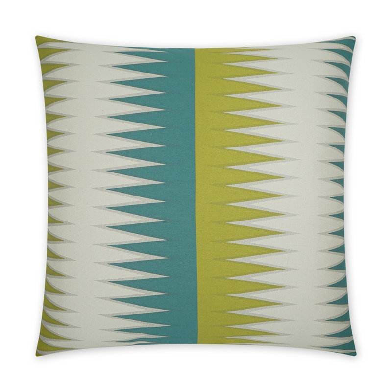 Vamanos Pillow Cover & Insert, Caribbean, Square 22"