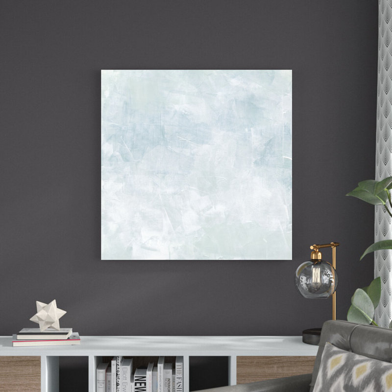 Bleu à la dérive II, H 36 po x l 36 po