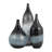 Fraukeline Glass Vase Glass Construction Glam Style Modern Sleek Accent Contemporary Decorative Vessel Elegant Statement Piece Sculptural Art-Inspired Silhouette Versatile Chic Home Decor Item