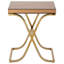 Clegg Glass Top End Table