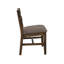 Chaise en bois rembourrée Dutton
