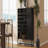Buffet Cabinet with Storage: 44.49"Black Woven Door Accent Cabinets,with Arched Doors,with Multi layer Adjustable,with Metal Leg,woven door and drawer - for Kitchen Living Dining Room Entryway