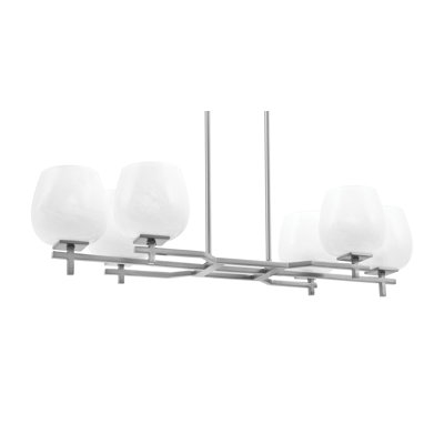Luminaire pour îlot de cuisine 6 lumières Headland