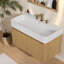 Floating Vanity Cabinet and Sink, 36 Inch Plywood, Modern Bathroom Storage-1420417303