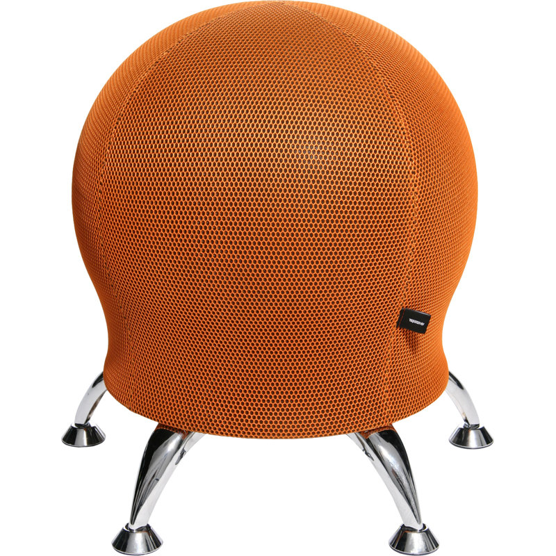 Franco Industrial Stool, Orange