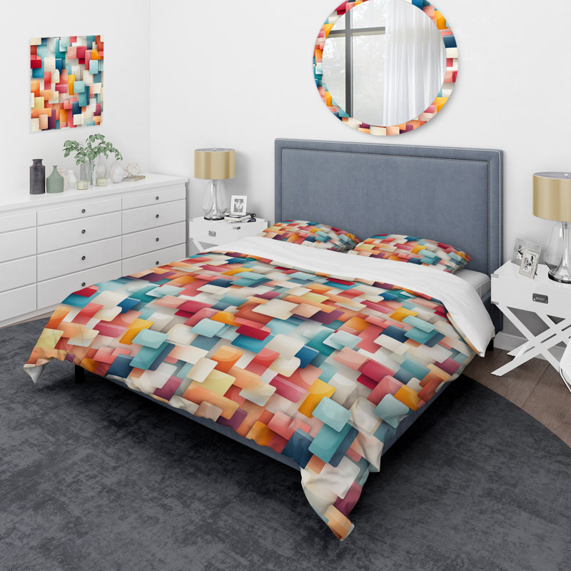 Literie Urban Tranquility III, Housse de couette simple + 1 taie décorative stan
