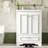 24'' Bathroom Vanity With Ceramic Sink Combo, Modern Freestanding Storage Cabinet  With Silver Handles,  Soft Closing Doors, Bathroom Storage-816680566