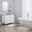Laura Ashley Crochet Machine Washable Cotton 2 Pieces Bath Rugs-22342837