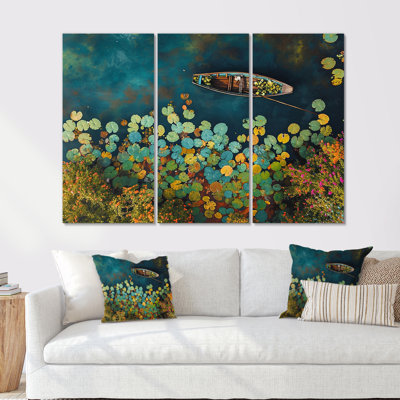 Amauris - ensemble d'art mural bateau