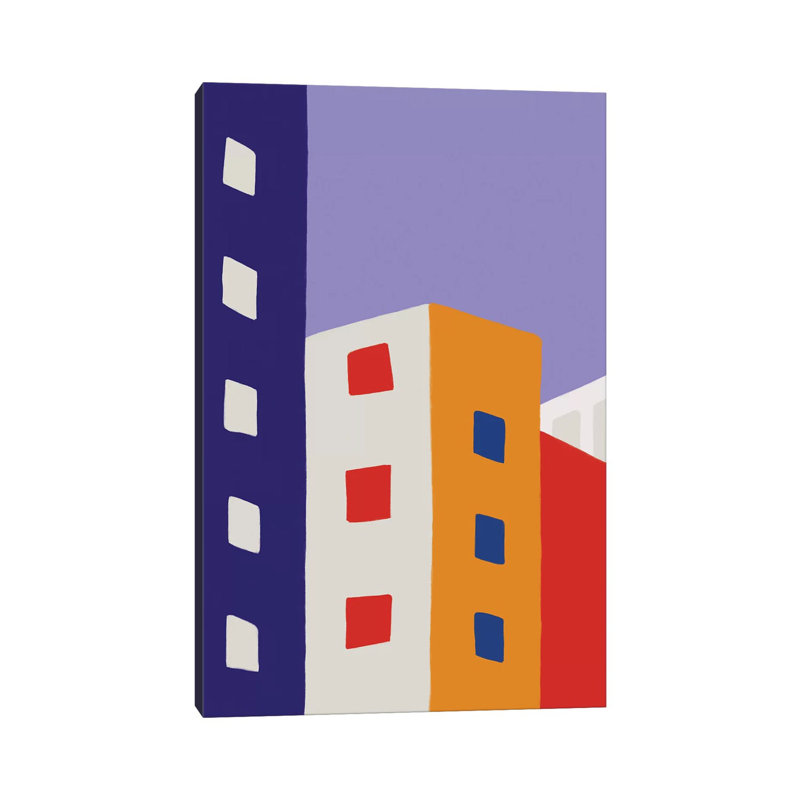 Urban Block II by Alisa Galitsyna - Wrapped Canvas Print, 20.32 cm H x 30.48 cm W