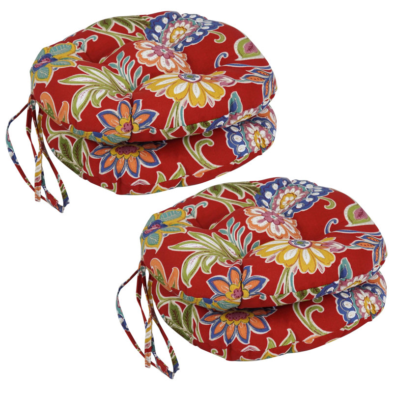 Outdoor 3.5'' Dining Chair Seat Cushion, Alenia Pompeii