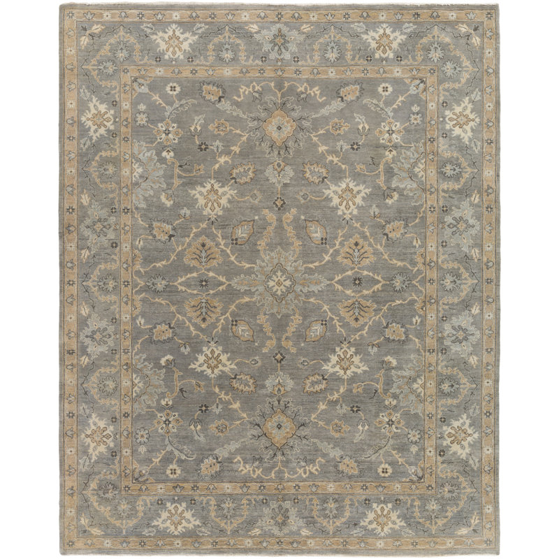 Alanya Wool Oriental Indoor Rug, Rectangle 2' x 3'