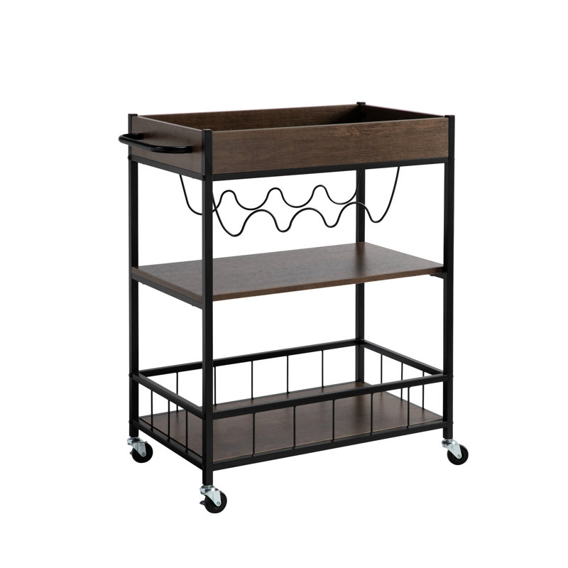 Kenhorst Kitchen Cart, Walnut