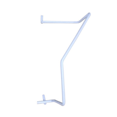 White Metal Right Half Pocket Accessories for Greeting Card Post Card Calendars Magazine Display