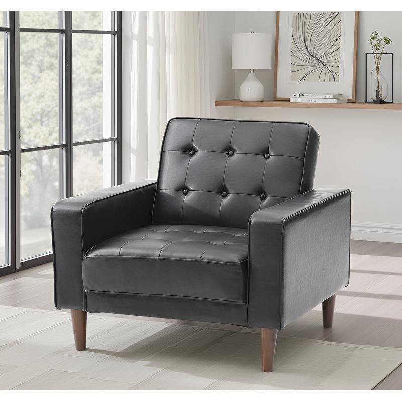 Fauteuil lit Botkyrka, Tissu noir