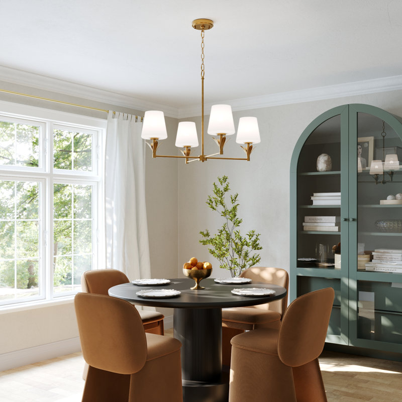 Gainesville 4 - Light Dimmable Classic / Traditional Chandelier